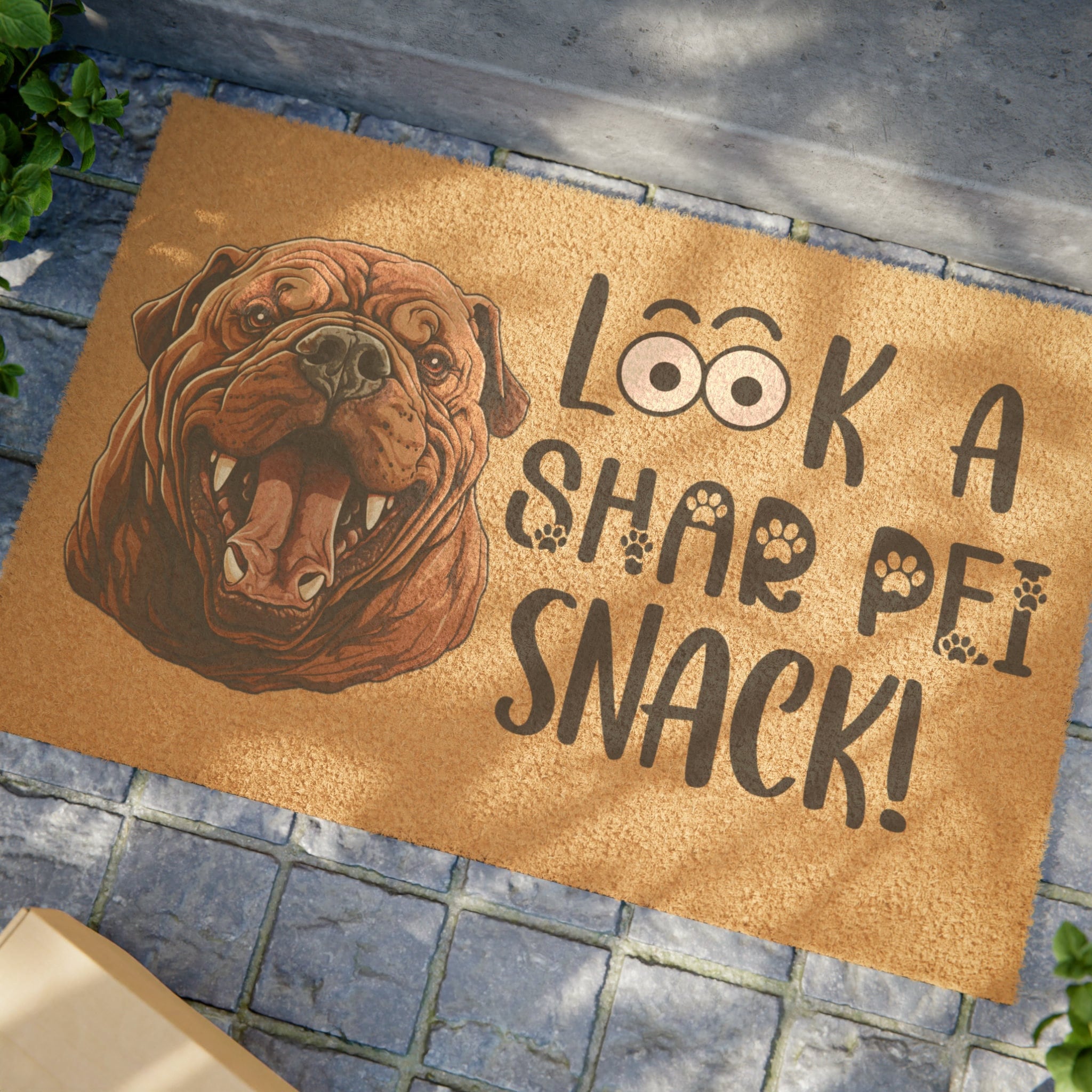 Dog Doormat – Sharkadoodle