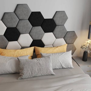 Upholstered soft bumper wall panels ( soft wall padding) and padded boards, head panel, hexagon wall panel, wall cushion, pad wall panels