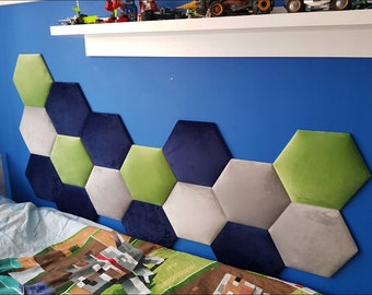 Hürde Polster Wand Paneele in verschiedenen Farben Modernes Bett Kopfteil , Zaun ähnliche Paneele für Stammeszimmer oder Kinderzimmer Babyzimmer gepolstert