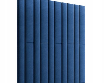 ANY SIZE Upholstered soft wall panels and padded boards, Upholstered head panel, veloured wall panel, sharp soft panels, pencil soft panels