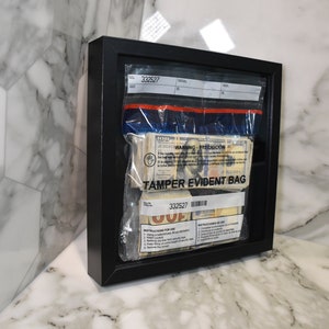 Borsa di prova di denaro invecchiato Wall Art - Motivazionale Divertente Regalo Wall Art 3D Tela Contanti Pop Art, Regalo per Lui, Arredamento Camera da Letto, Configurazione di Gioco