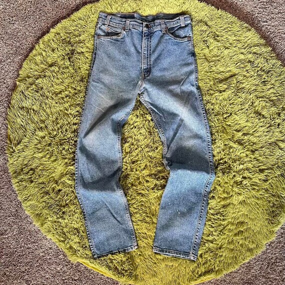 Vintage orange Tab 505 Levi jeans - image 1