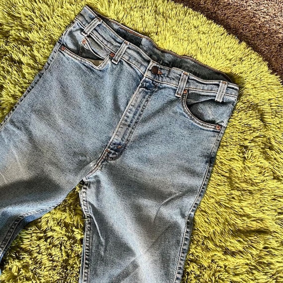 Vintage orange Tab 505 Levi jeans - image 2