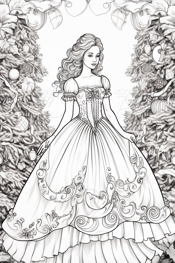 christmas dress coloring pages Merry Christmas Clothes Coloring Page Anti Stress for Kids and Adult, Cozy Winter Holidays Colouring Sheet Stock Vector