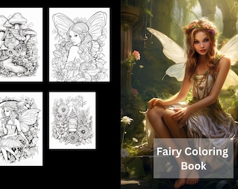 A Fairy Coloring Book