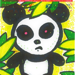 Cross Panda slap Label 228
