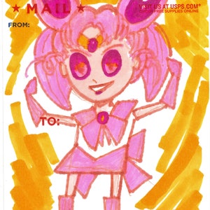 Sailor Chibi Moon slap