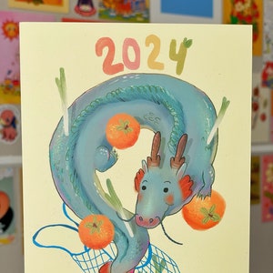Impression Année du dragon 2024