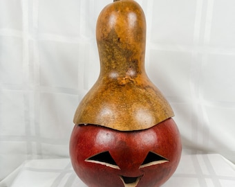 Pumpkin Gourd (tan/orange)
