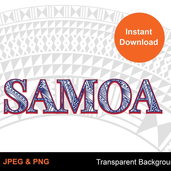 Samoan Tatau Polynesian Tribal font Vector 40cm x 40cm  Seamless Pattern - Instant Download | Digital Design