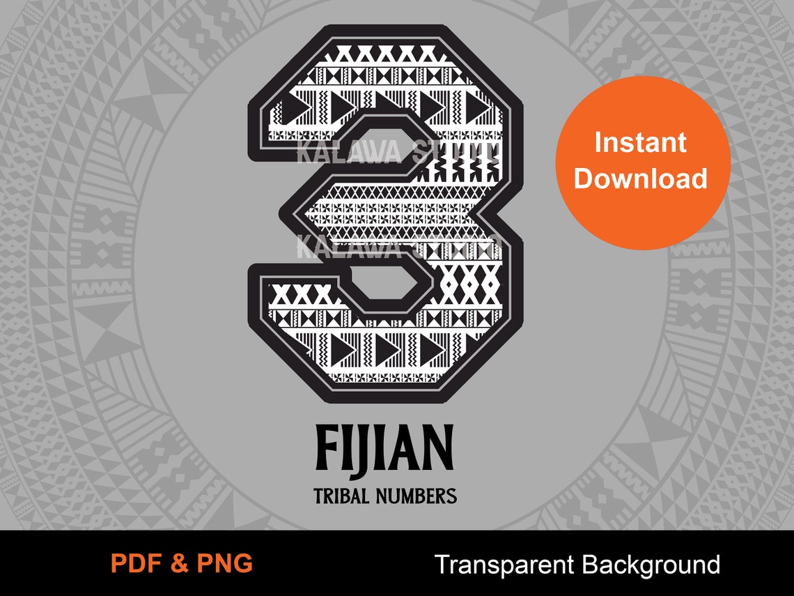 Fijian Tribal Number 