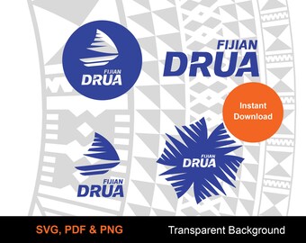 Fijian Drua Bundle | Seamless Pattern | Instant Download | Digital Design
