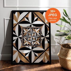 Modern Samoa Tribal Inspired  | Home Decoration, Wall Handing, Signs, Gift | Pacific Art | Polynesian Art | Samoan Art