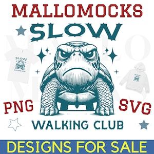 Zabawny żółw PNG: Projekt gadów Slow Walking Club (plik cyfrowy)