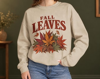 Cannabis Sweatshirt, Weed Leaf Shirt, Stoner Gift, 420 Crewneck, Marijuana Lover Gift, Fall Sweatshirt, Pot Leaf Clothing