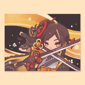 Geo Dual Blade Print