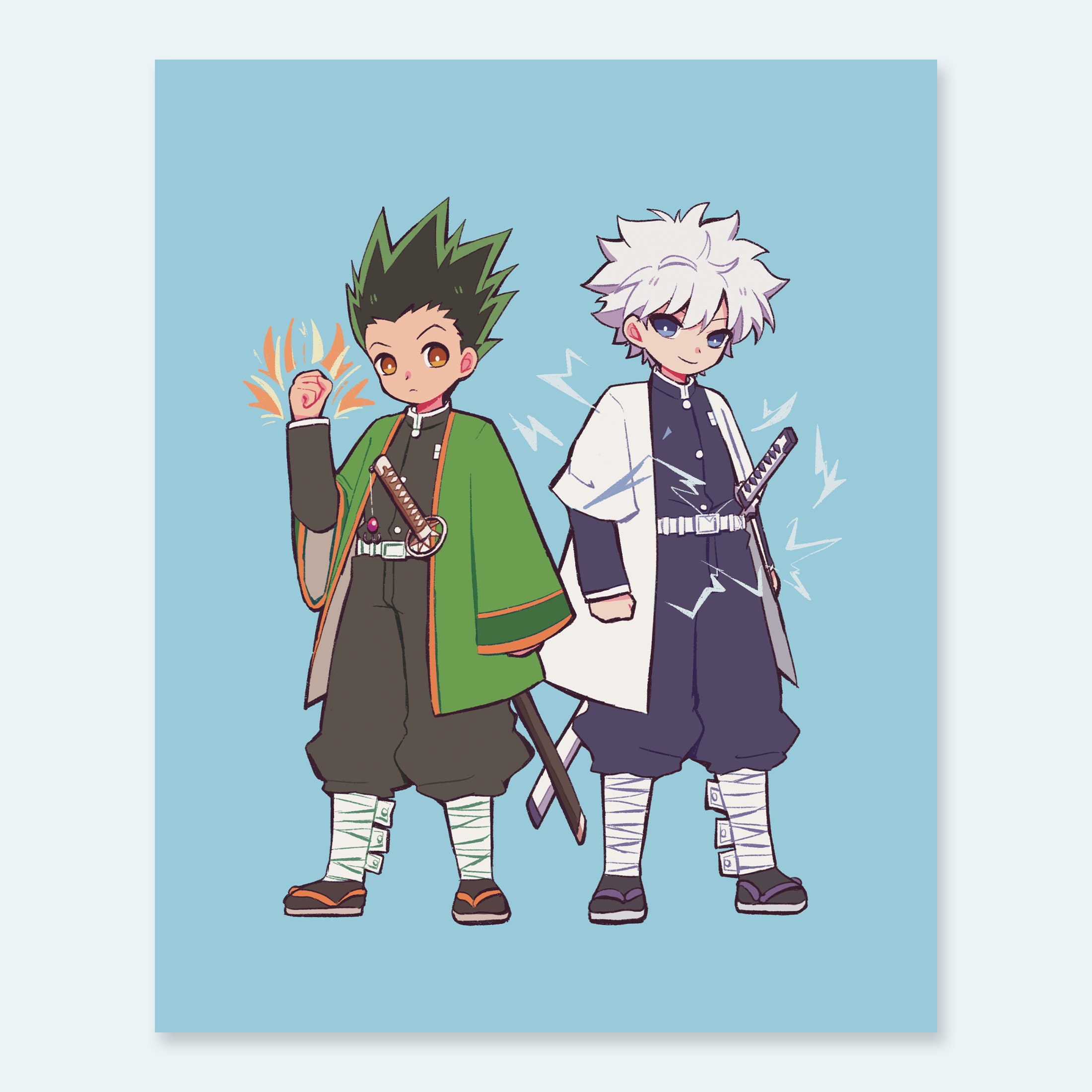 Riapawel Anime Hunter x Hunter Poster, Gon·freecss, Killua Zoldyck