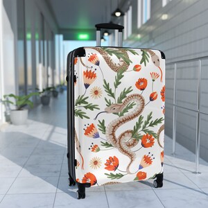 Koffer, slangenliefhebbers, slangenliefhebbers, 360 graden zwenkwielen, veiligheidsslot, verstelbare handgrepen, cadeau voor hem, haar, collega