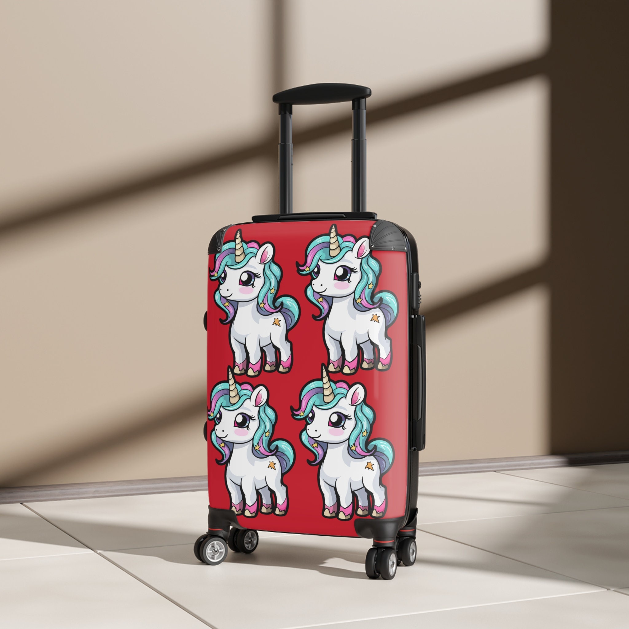 Cute Unicorn Vacation Suitcase