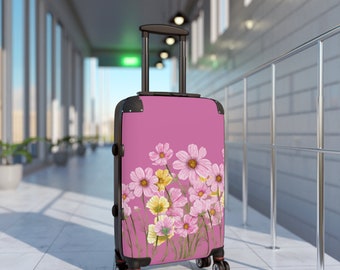 Koffer, Blumenliebhaber, Blumenliebhaber, von der Natur inspiriert, 360 Grad, drehbare Räder, einzigartig, modisch, Geschenk für ihn, ihren Kollegen