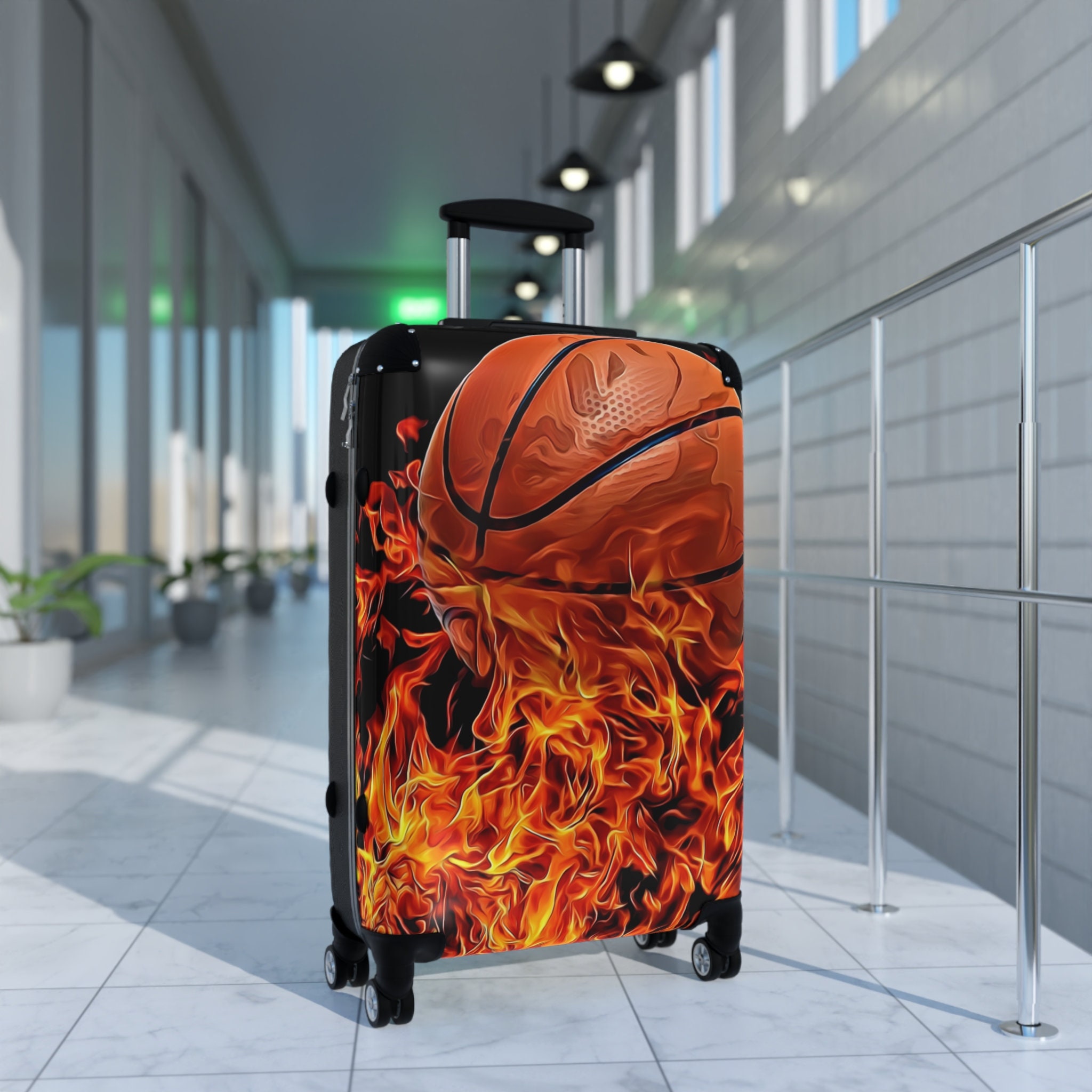 basketball suitcase, basketball lover
