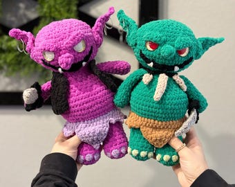 Patrón de crochet de duende