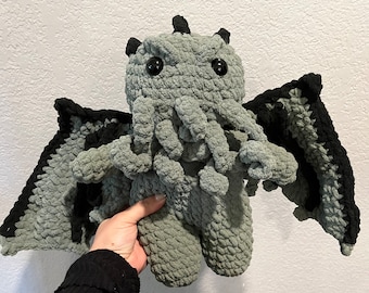 Cthulhu Crochet Pattern