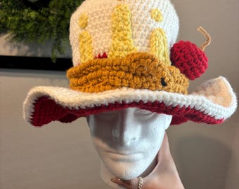 Modello all'uncinetto per il cappello di Lucifero
