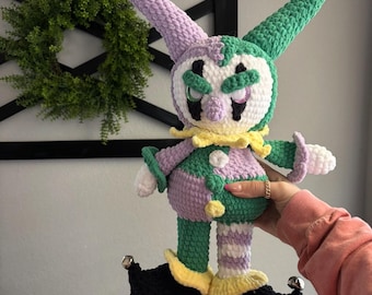 Patrón de crochet de bufón
