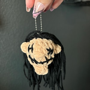 keychain shrunken head