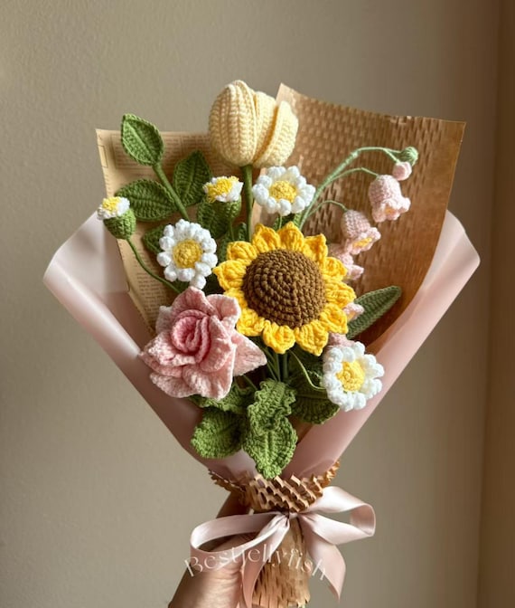 Why Are Crochet Flower Bouquets Ideal For Long-Distance Gifts