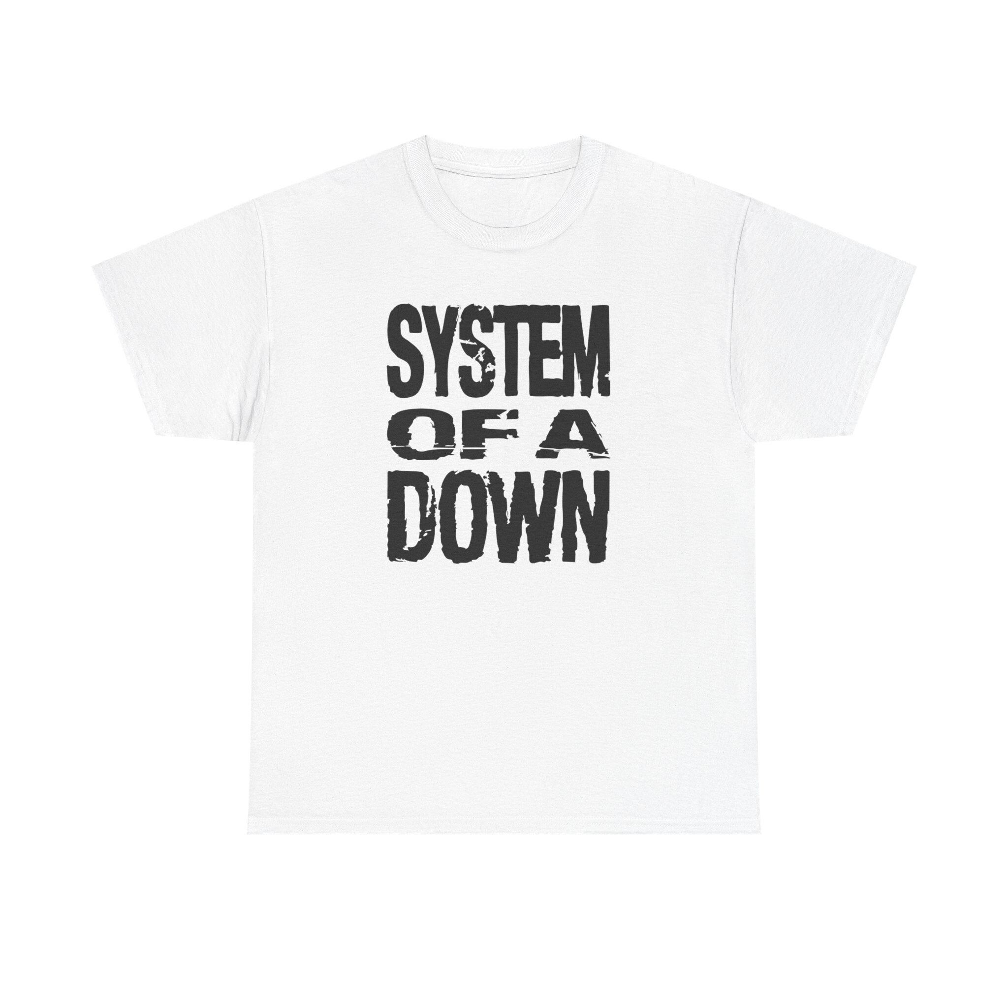 SYSTEM OF A DOWN Tシャツ ホワイト M System of a Down T-shirt | Music | SOAD | Premium Quality Tee