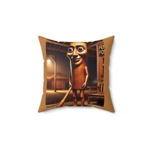 Tung Tung Sahur Pillow | four sizes | perfect gift | bestseller | double-sided printed cover and pillow | premium quality | Brainrot italian