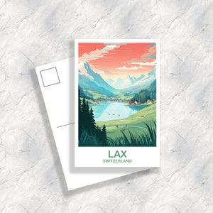 LAX Travel Wall Art, LAX Switzerland Wall Art, Switzerland Wall Art Poster, City Skyline Sunset Wall Art | T2EU_SWLA2_P