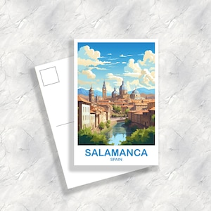 Postales de viaje de Salamanca, España, postales de viaje de España, postales de Salamanca, postales de viaje de Europa / T2EU_SPSA1_P