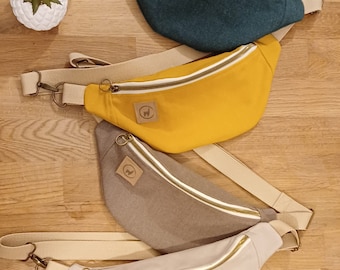 Sac Banane en toile - Fait main en France