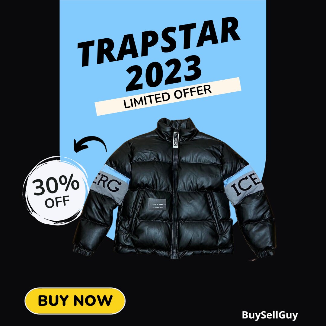 Trapstar Blue Jacket Iceberg Puffer Jacket Etsy