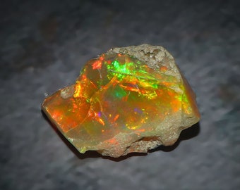 13 Carat Opal Raw Crystal - 4A+, Grade Opal - Raw Opal Crystal, October Birthstone, Welo Opal, Opal Raw  Making Jewelry