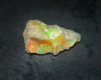 10 Carat Opal Raw Crystal - 4A+, Grade Opal - Raw Opal Crystal, October Birthstone, Welo Opal, Opal Raw  Making Jewelry