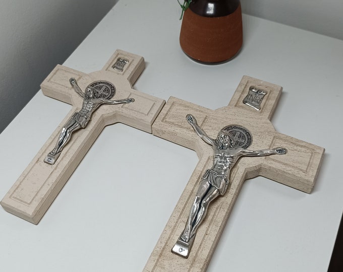 St. Benedict Wall Cross Made From