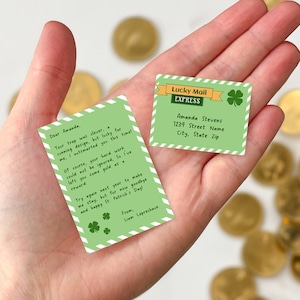 Mini Leprechaun Letter for Kids | Leprechaun Trap, St Patrick's Day Kid Activity, Printable Leprechaun Letter, Saint Patrick's Day, Lucky