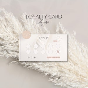 Modelo de cartão de fidelidade, cartão de fidelidade editável, desconto premium para pequenas empresas, código QR de presente para cliente profissional, modelo Canva para impressão