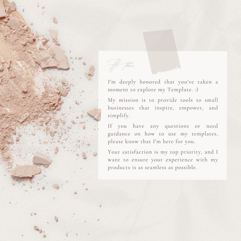 Makeup Artist Bundle Forms, Editable Makeup Service Contract, Professional Client Agreement, Makeup Care Card, Canva Template Business Tools image 10