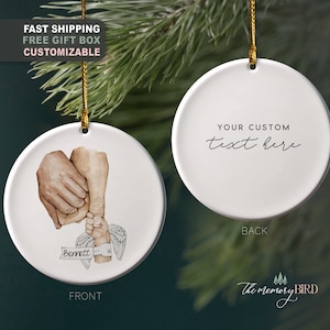 Fehlgeburt Ornament, Baby Verlust Ornament, Beileid Geschenk, Trauer Ornament, Totgeburt, Fehlgeburt