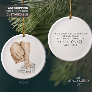 Fehlgeburt Ornament, Baby Verlust Ornament, Beileid Geschenk, Trauer Ornament, Totgeburt, Fehlgeburt