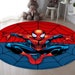 Spiderman Round Rug, Kids Room Decor, Boys Birthday Gift - Etsy