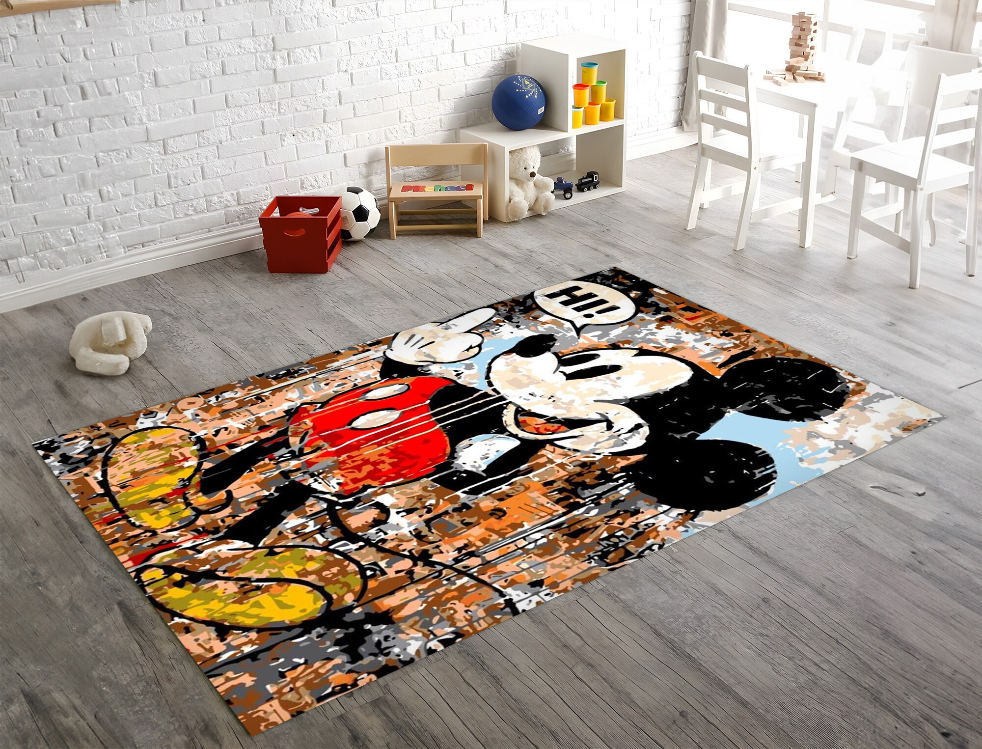 MIYOSHI RUG / Mickey RUG ミッキーマウス け*ん様 MIYOSHI RUG ミヨシラグ Mickey's RUG ミッキー - メルカリ