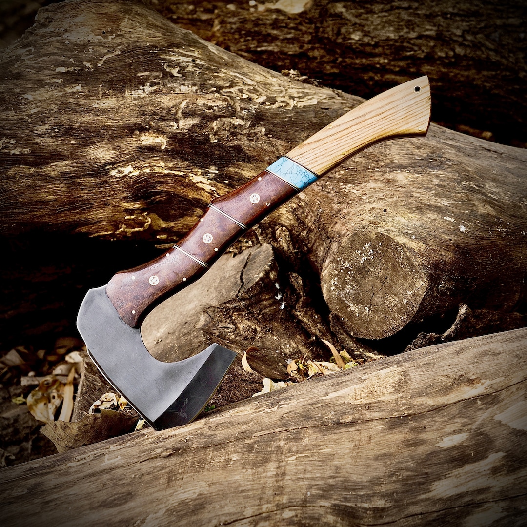Handmade Axe Bushcraft Camping Axe Hatchet Gift for Groomsmen