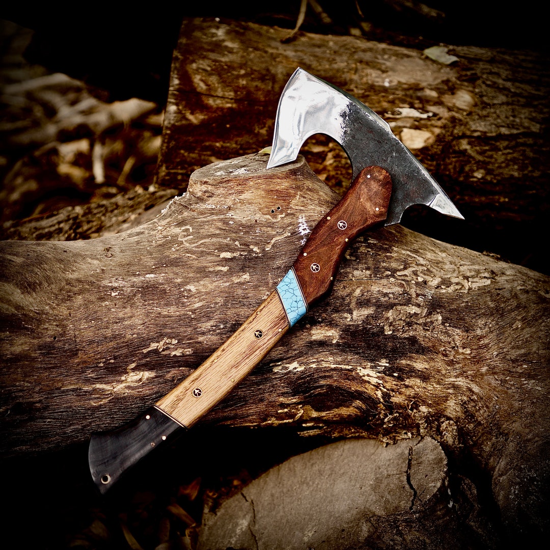 Handmade Axe Bushcraft Camping Axe Hatchet Gift for Groomsmen