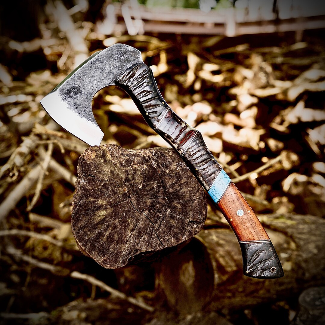 Handmade Axe Bushcraft Camping Axe Hatchet Gift for Groomsmen